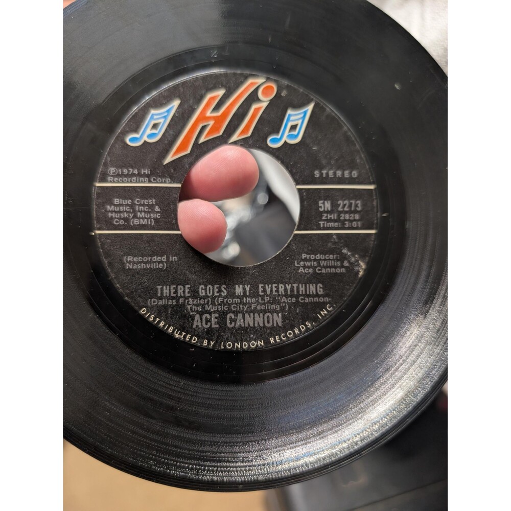 Ace Cannon 7" Vinyl Record Hi Label 5N 2273 - Free Shipping